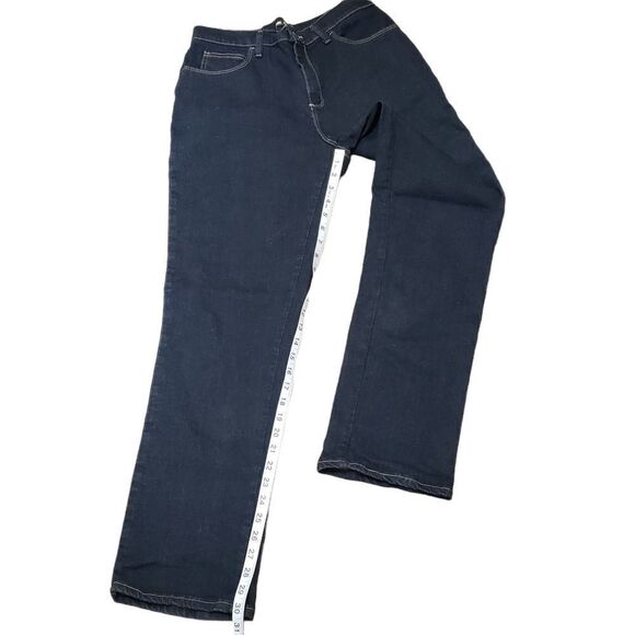 Lee Riders Dark Wash Jeans Sz 6 Medium - Picture 10 of 14